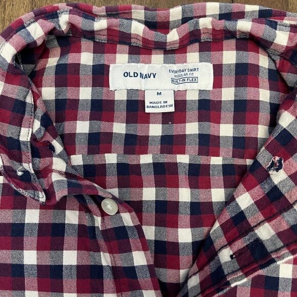 Old Navy Mens Long Sleeve Button Down Shirt - Picture 4 of 6